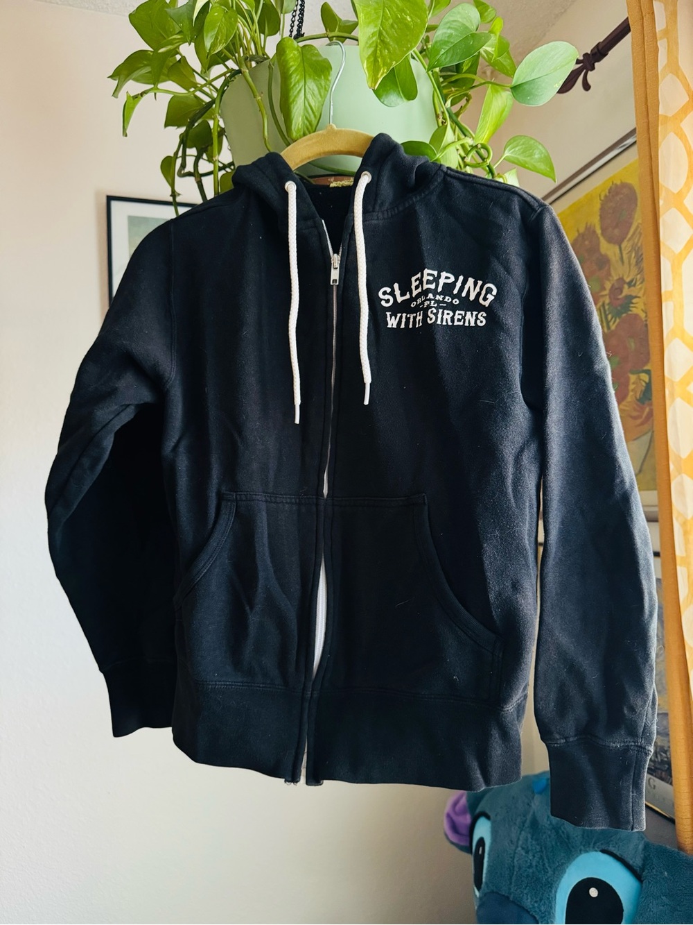 Vintage Y2K sleeping with sirens Jersey zip up jacket